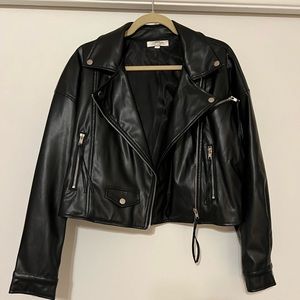 12th Tribe TIL Death Faux Leather Jacket